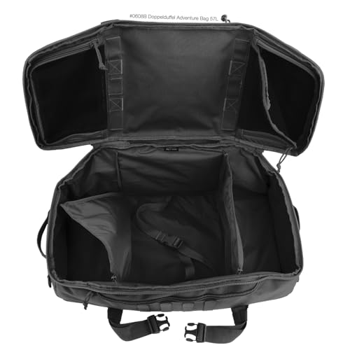 Maxpedition DOPPELDUFFEL Adventure Bag (Black) - Image 7