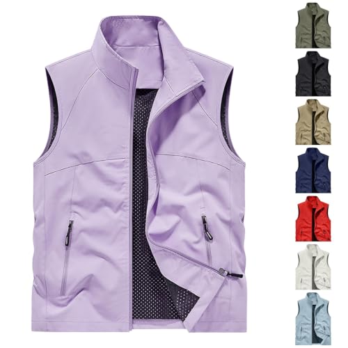 Chalecos para hombre comodos con bolsillos grandes para guardar objetos de valor