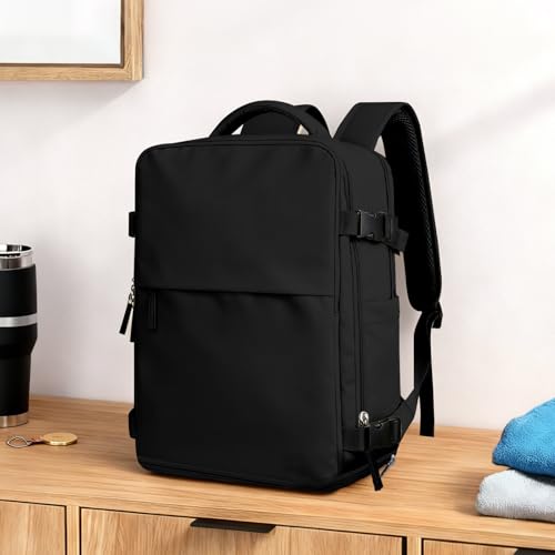 Image of coowoz Travel Backpack For Women Men Airline Approved,Carry On Backpack,Large Hiking Laptop College Backpacks Waterproof Outdoor Sports Rucksack Casual Daypack Fit 15.6 Inch Backpacks