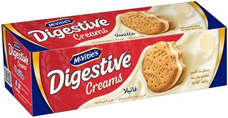 McVitie's Digestive Ceam Biscuits Vanilla Flavour, 100 gm