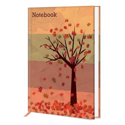 Image of Hard Bound Notebook for Girls & Women | A5 Ruled Journal | 192 Pages | 80 GSM Premium Paper | Designer Laminated Cover | Ribbon Bookmark | Notebook for School, College, Office, Journaling & Note Taking (DM4018)