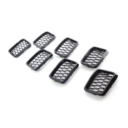 Rejilla delantera Jeep Grand Cherokee 2017-2021: embellecedor de malla exterior 7