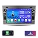 Produktbild Ossuret Android 12 Autoradio für Opel Antara/Astra H/Combo/Vectra C, 8 Core 7 Zoll QLED Touchscreen GPS Navigation mit Carplay Weather Bluetooth DSP SWC (Grau)