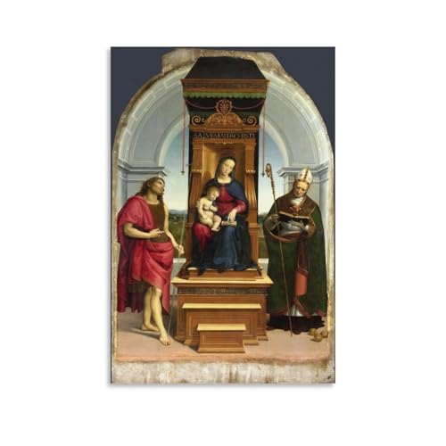 Impression toile Raphael Madone d'Ansidei brisez la monotonie de vos murs de chambre