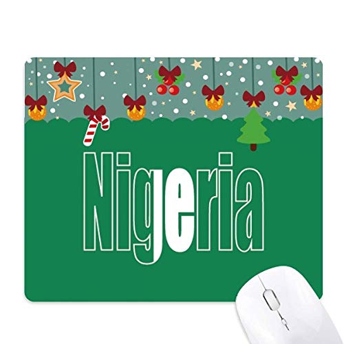 Tapis de souris Nigeria avec base caoutchouc pour une glisse fluide