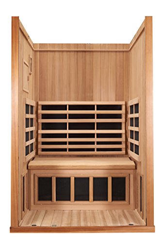 Infrared Sauna - Clearlight Far Infrared Saunas for Home - 2 Person Heated Detox Therapy - Full Spectrum Light - Low EMF - Lifetime Guarantee
