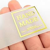 CHAWOORIM Wrap Paper Tape Labels Soap Packaging Materials for Homemade soap Bar 20sheets Tracing Paper Labels