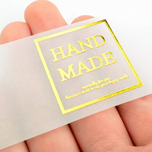 CHAWOORIM Wrap Paper Tape Labels Soap Packaging Materials for Homemade soap Bar 20sheets Tracing Paper Labels