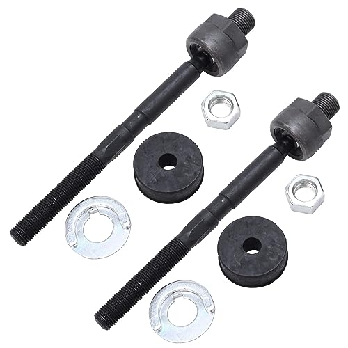 Image of Detroit Axle - 6pc Front End Control Arms Kit for BMW 320i 323Ci 323i 325Ci 328Ci 328i 330Ci 330i Z4 2 Lower Control Arms w /Ball Joints 2 Inner Tie Rods 2 Boots Replacement