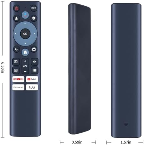RC860G Voice Replacement Remote for Philips Google Android TV 7000 Series image 5