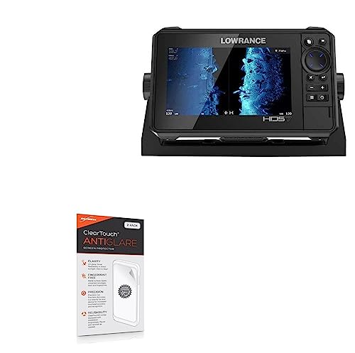 BoxWave Screen Protector Compatible with Lowrance HDS-7 Live - ClearTouch Anti-Glare (2-Pack), Anti-Fingerprint Matte Film Skin