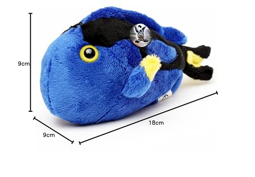 Paletten-Doktorfisch Kuscheltier Fisch blau 18 cm Plüschfisch Dorie - Kuscheltiere*biz