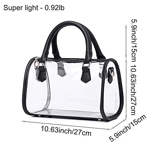 Women Clear Shoulder Bag Transparent Handbag and Purses PVC Crossbody Bags Purses3