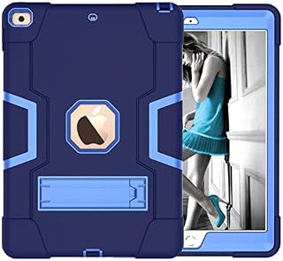 HyFone Case for iPad 9/8/7, 9th/8th/7th Generation 10.2 inch 2021/2020/2019, Heavy Duty Rugged Shockproof Protective Cover, A2602 A2603 A2604 A2605 A2270 A2428 A2429 A2430 A2197 A2198 A2200, Blue