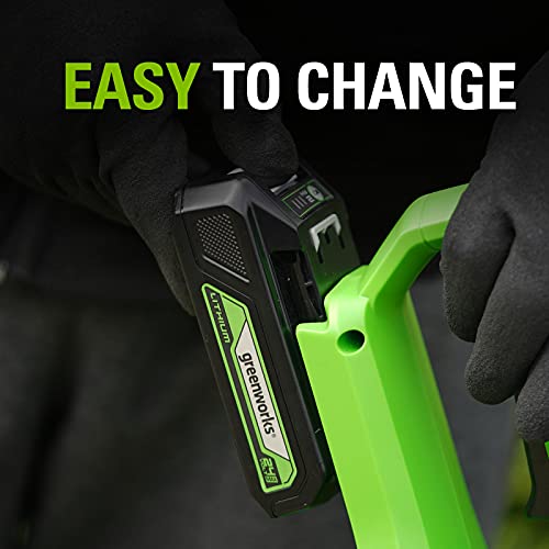 Greenworks accu G24B2 (Li-Ion 24V 2Ah herlaadbare krachtige accu geschikt voor al het gereedschap uit de Greenworks… - Afbeelding 7