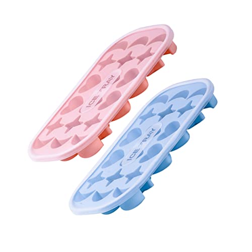 Molde para cubitos de hielo de silicona y PP 2 piezas miniatura 1