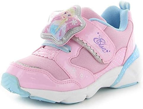 Amazon 光る靴 ディズニー プリンセスシリーズ ムーンスター キッズ スニーカー 女の子 Tmdnc13 19 0cm ピンク アナ雪 キッズ ベビー