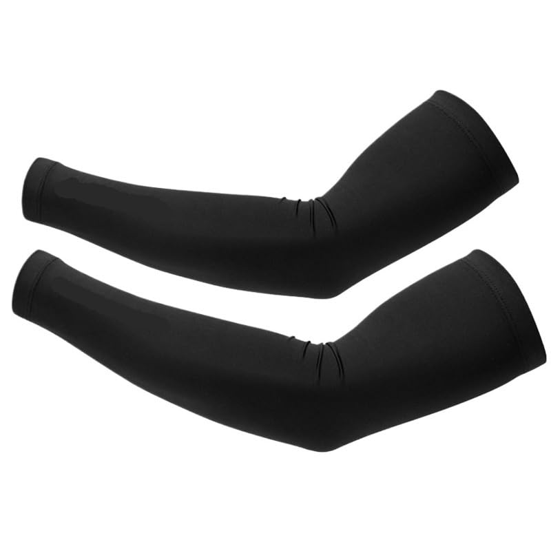 Manchettes en tissu glacé XT001BK confort premium pour cyclisme et sport d'été L