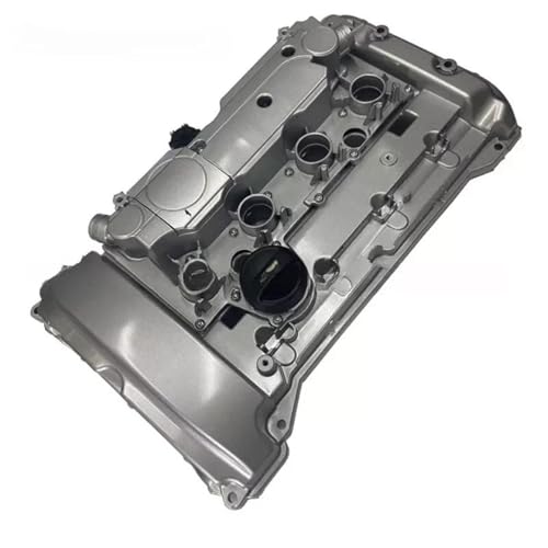 Tapa de válvula Cubierta De Válvula Cilindro Motor Aluminio Doble Con Junta Para Peugeot 308 3008 208 Citroen C4 DS3 DS5 6V THP 9805712480 Tapa de balancines