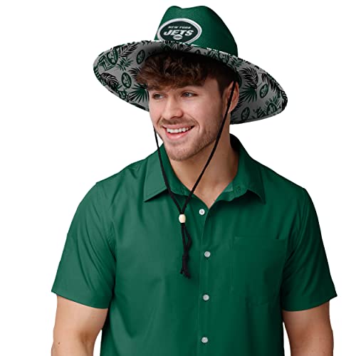 Image of New York Jets NFL Team Color Straw Hat