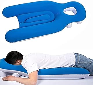 SXZCYX Face Down Pillow After Eye Surgery, Inflatable Retinal Detachment Pillow, Portable Prone Pillow Face Down Sleep Vitrectomy Macular Hole Recovery Equipment for Post Eye Surgery Recovery