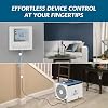 ARGENDON Remote Controller for Digital Humidity and Temperature, Included 26ft Cable Suitable for Argendon Shield 35P,Sandidry 55C Basement/Crawl Space Dehumidifier, White