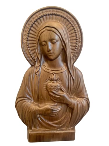 Décoration murale religieuse en bois pour un coin prière et salon familial chaleureux