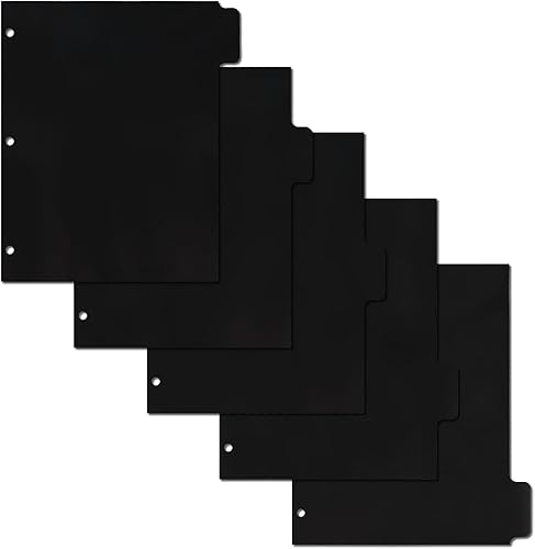 Separadores de índice de carpeta, separadores de plástico rosa para carpeta de 3 anillas, separadores de carpetas rosas, separadores de carpetas con