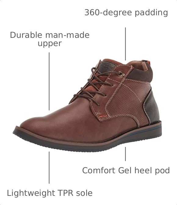 Image of Nunn Bush Circuit DC Plain Toe Chukka