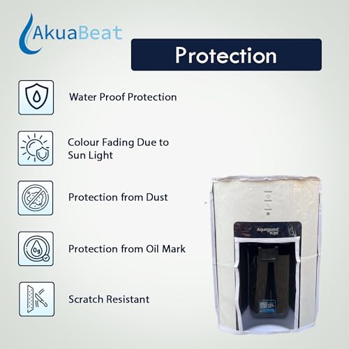 Image of Body Protective Cover For Eureka Forbes Aquaguard Sure Desire Ro+Uv+Uf With Taste Adjuster 6L Water Purifier Model. - Polyvinyl Chloride