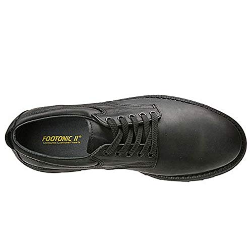 Men's Steel Toe Work Oxford, 7.5 2E US, Black2