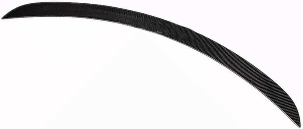 Eppar® New Carbon Fiber NT Rear Spoiler Compatible with Tesla Model S 2012-2020 (Glossy Carbon Fiber)