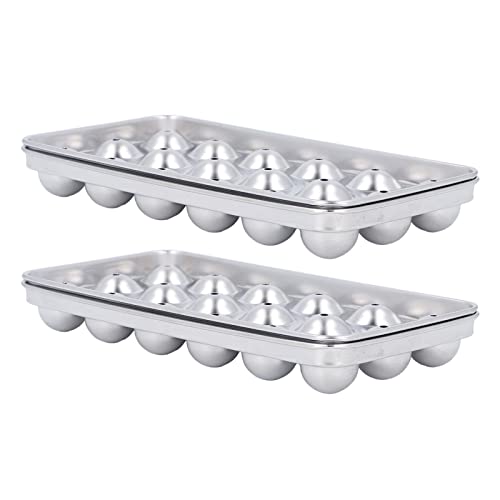 Bandeja para cubitos de hielo de acero inoxidable 18 ranuras miniatura 7