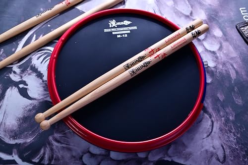 Hun 742089878476 Extra Heavy Marching Drumstick-Exhausted thumb #3