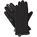 isotoner Women's Softshell Gloves with Thermaflex Core and Smartouch Technology, Small/Medium, Black