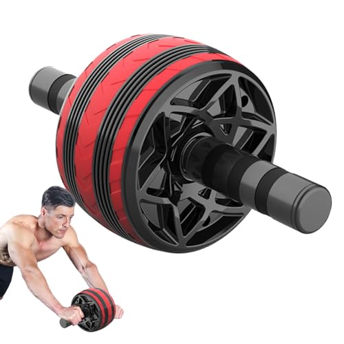 Rueda de ejercicio, entrenador de entrenamiento en casa, rodillo abdominal de rebote automático para fuerza abdominal, ejercicio en casa para hombres y mujeres