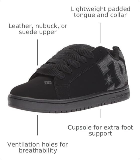 Image of DC Men's Court Graffik SE Skate Shoe