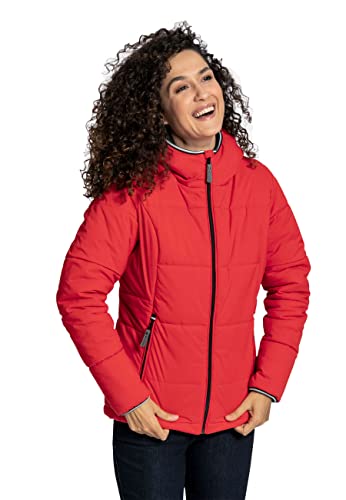 ELKLINE Damen Comfortable Steppjacke, auraorange, 40