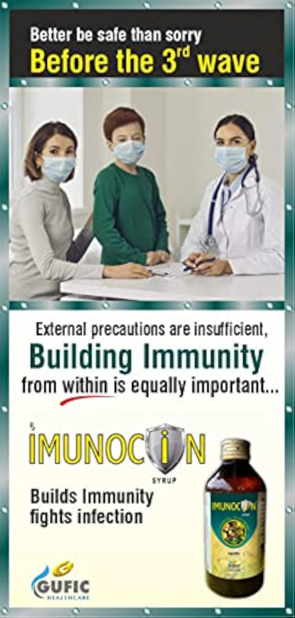 Gufic Imunocin Tablets, Pack of 2