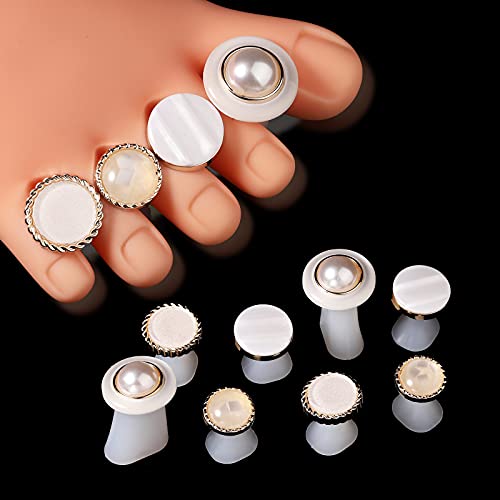 NMKL38 8pcs Toe Separators Silicone Toes Divider Manicure Pedicure Feet Spacers Polish Guards DIY Nail Art Tools