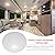 Dream lighting RV Lights LED Dome Light with Push Button 12v Interior Ceiling Light 3500K White Lighting for RV Trailer Boat, 4.5 inch 5.4 watts, 320 lumens, Pack of 1