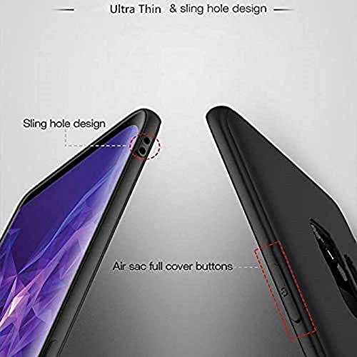 Image of Mobile Back Cover Case for Oppo A1K (Silicone Case|CameraProtection|Black SC1510)