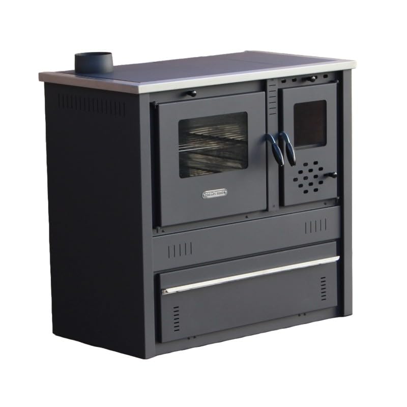 RUSTICO ECO Wood stove A+ 10 KW (Ø120 left)