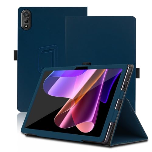 Étui pour Blackview Mega 2 12 Pouces, Blackview Mega 2 WiFi Coque Tablette, Housse de Protection avec Support Pliable, Porte-Crayon et Dragonne, Protection Totale....