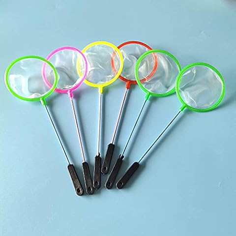 10pcs Mini Baby Brine Shrimp Net Special Fine Artemia Sieve for Brine Shrimp Hatchery Random Color Cover