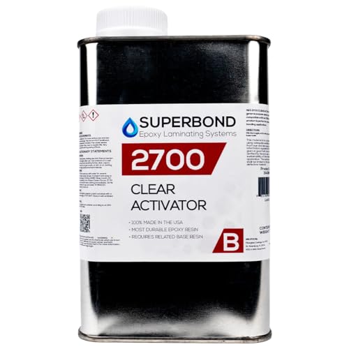 Superbond 2700 Clear Laminating Epoxy Activator Pint