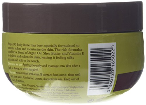Argan Oil Hydrating Nourishing Cleansing Body Butter With Argan Oil (Nourishes And Hydrates Leaving Skin Smooth And Healthy) 8.5 Oz #TOP2