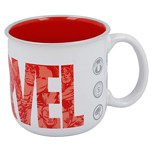 Taza desayuno de cerámica de 400 ml de Marvel