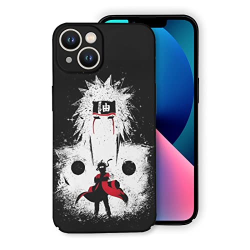 HOMEXO Anime Phone Case Designed for iPhone 13 with Classic Characters Soft Cell Phone Cover Black