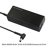 KL-TECH CARGADOR UNIVERSAL PORT/TFT SONY 90W  GOLD